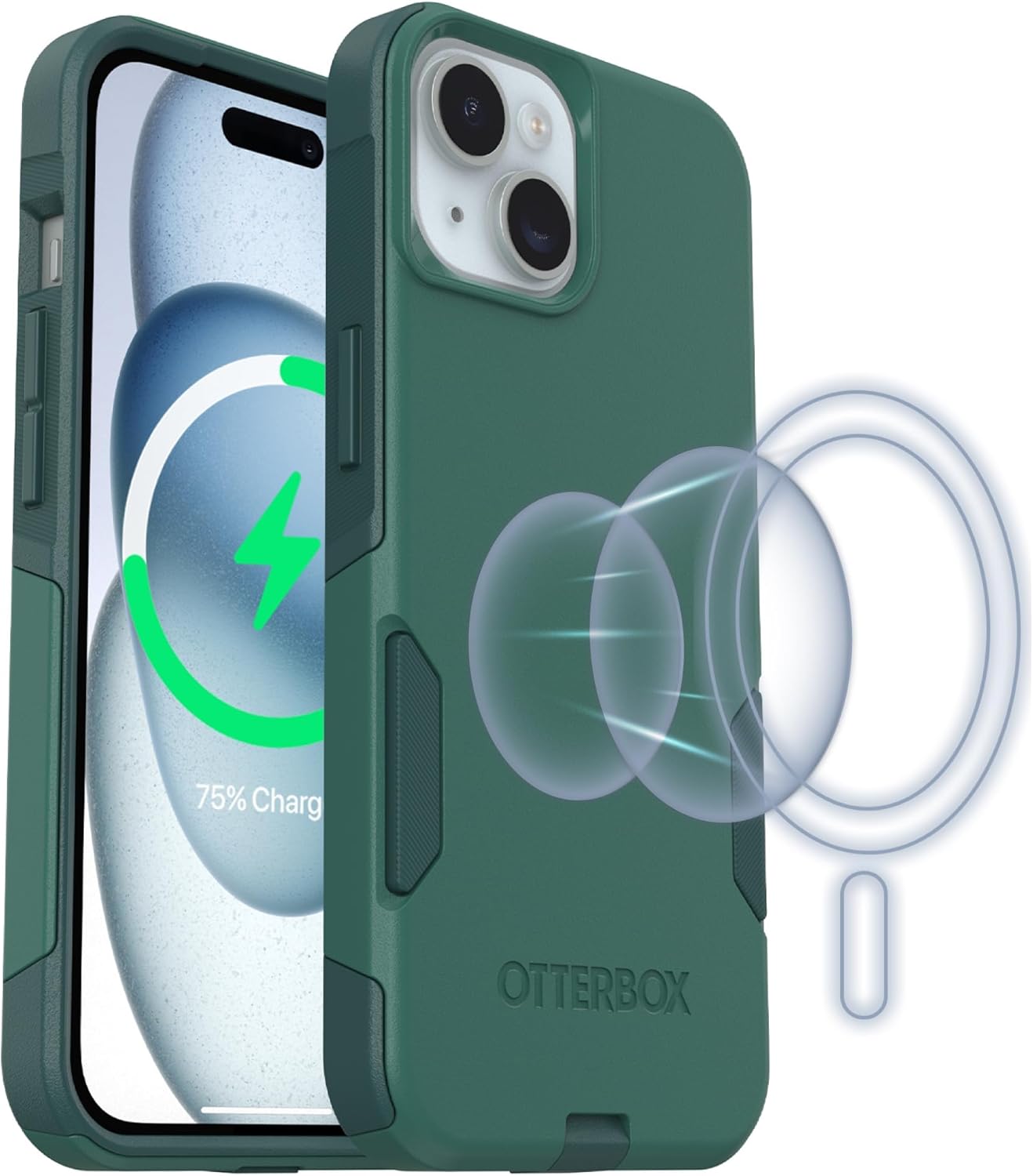 OtterBox Commuter MagSafe Case for iPhone 16e, 15, 14, 13