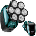 5-in-1 Electric Razor for Bald Men - Waterproof Grooming Kit