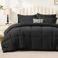 Twin XL Comforter Set Ash Black - All Season 5-Piece Bedding Set