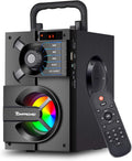 Bluetooth Speaker Portable with Subwoofer and RGB Lights - Rich Bass