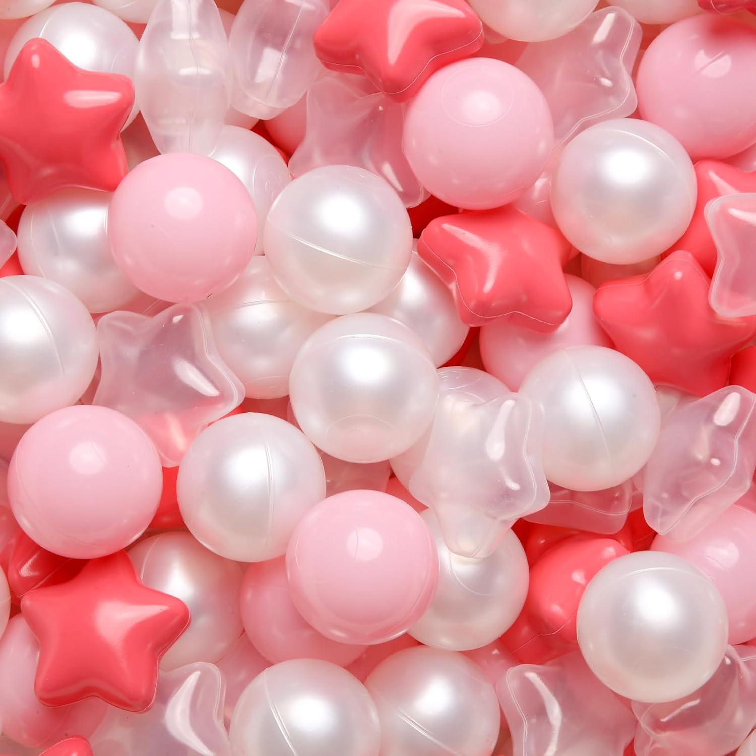 TRENDPLAY Star Ball Pit Balls for Toddlers - Fun & Safe Play