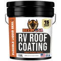 BEEST RV Roof Coating White 1 Gallon - Solar Reflective RV Sealant