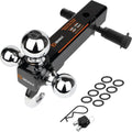 Versatile Tri Ball Hitch with 3 Sizes and Heavy Duty Design