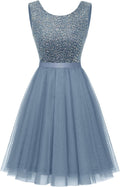 BeryLove Sequin A Line Mini Dress - Sparkly Vintage Swing Cocktail