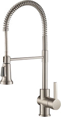 KRAUS Britt Commercial Style Spot Free Stainless Steel Faucet