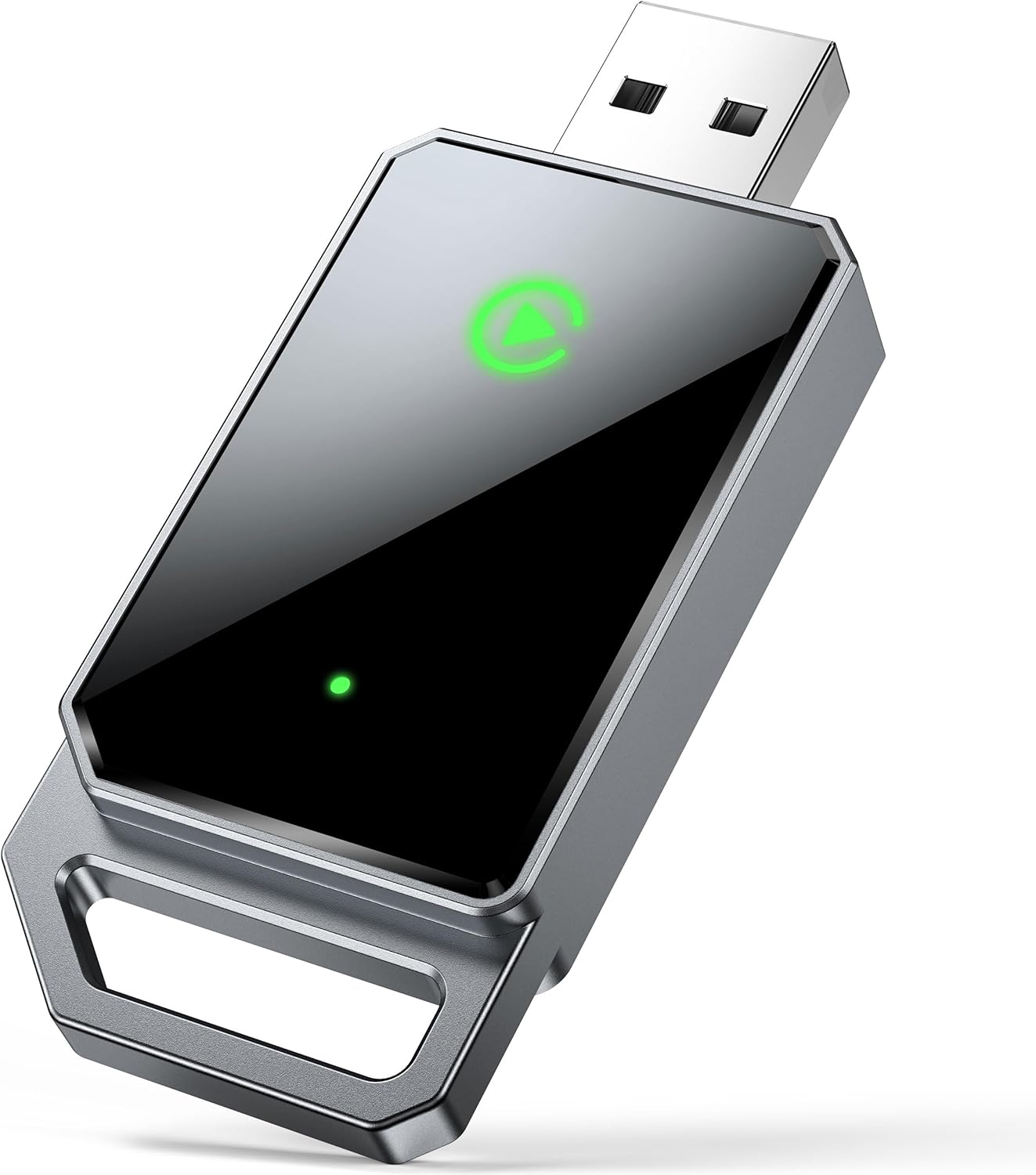 Plug & Play Wireless Carplay Adapter - No Delay, Compatible with iPhone & Cars, BEVIU