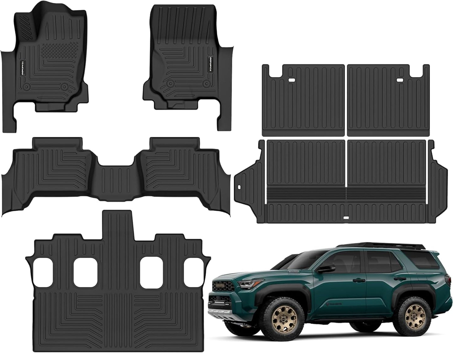 Floor Mats for 2025 Toyota 4Runner Fuel 7 Seats Upgrade