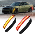 AUTOONE LED Side Marker Lights for Dodge Charger 2015-2023 - Bright