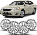 Winjet 16ft Chrome Hubcaps for Nissan Altima Sedan 2013-2018 - Easy