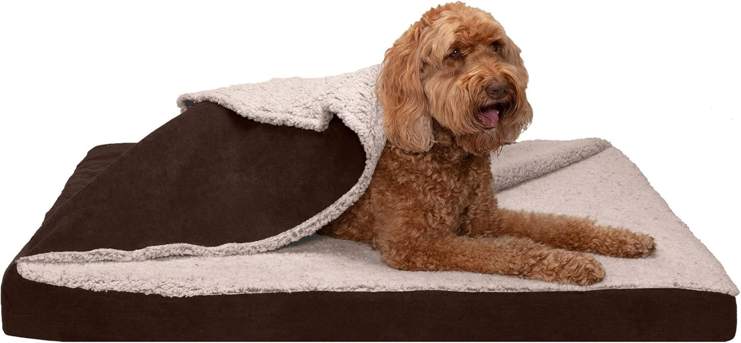 Furhaven Orthopedic Dog Bed for Large Dogs - Jumbo/XL Comfort