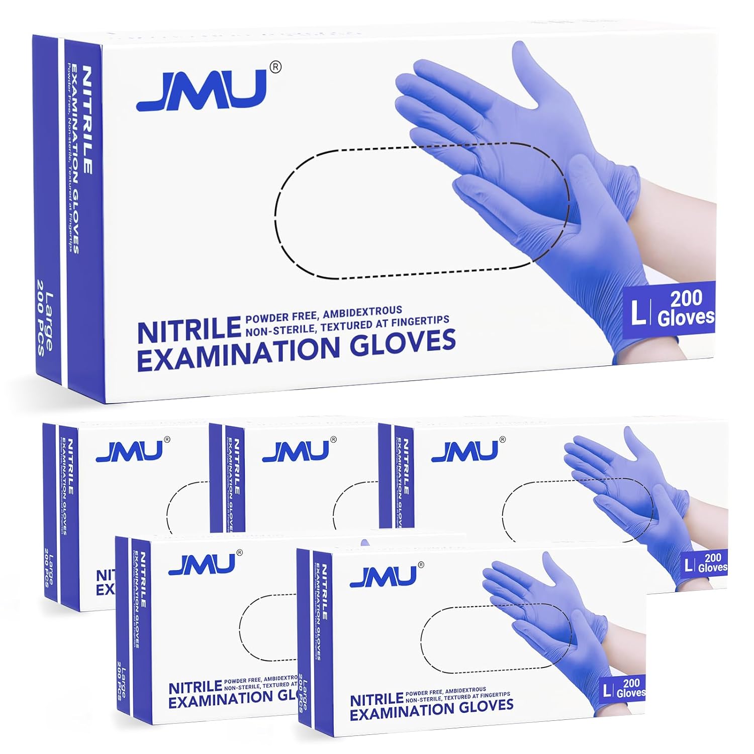 Nitrile Gloves Large Case, Latex-Free, Bulk Buy!