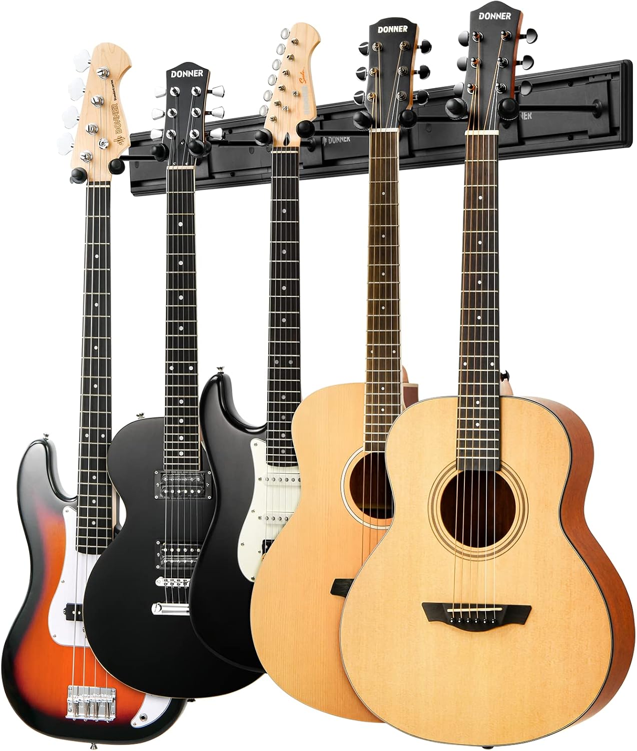 Organize Your Guitars with Donner Wall Rack