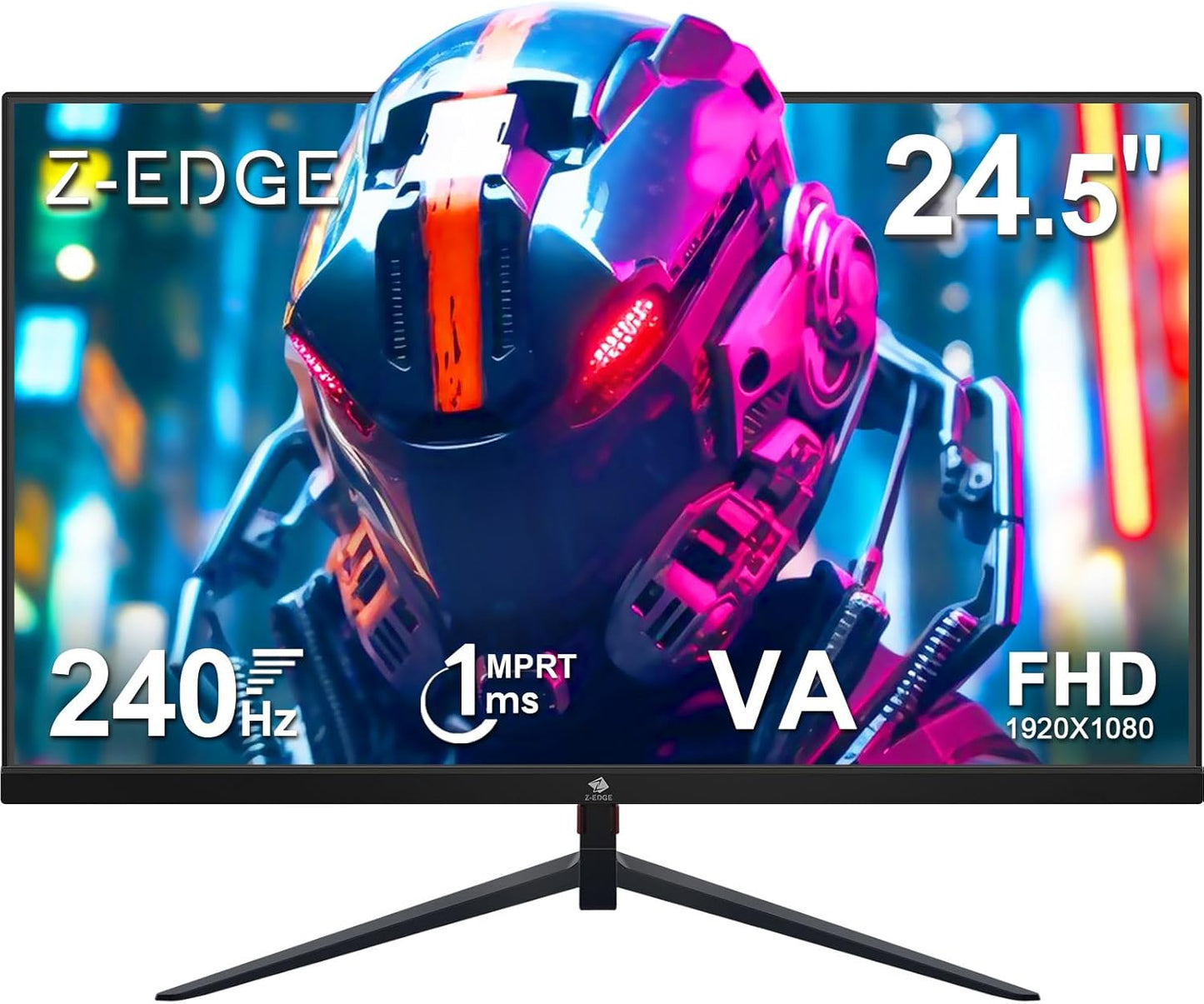 Z-Edge 24.5 FHD 240Hz Gaming Monitor - Ultra Smooth Gaming