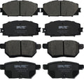 Front & Rear Carbon-Fiber Ceramic Brake Pads for 2010-2022 Prius