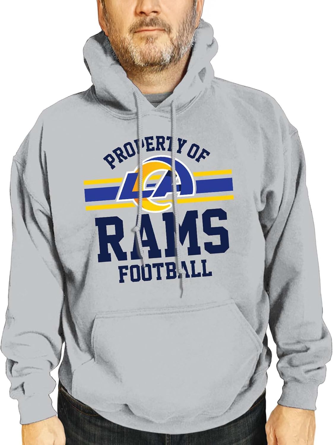 NFL Adult Property Of Hooded Sweatshirt for Team Spirit