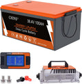 CHINS 36V 100AH Lithium Battery for Golf Cart - Fast Charge, Bluetooth