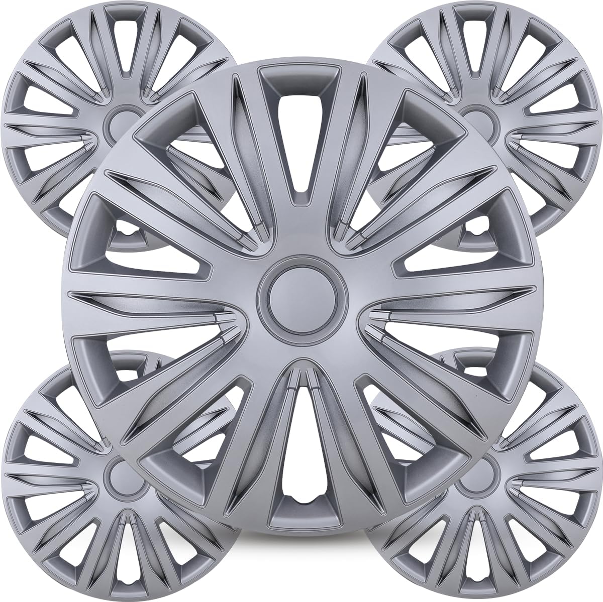 Winjet 14 Inch Hubcaps for Toyota Corolla and More Vehicles