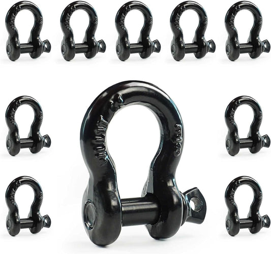 1/2 Inch D Ring Shackles for Towing and Hauling Needs