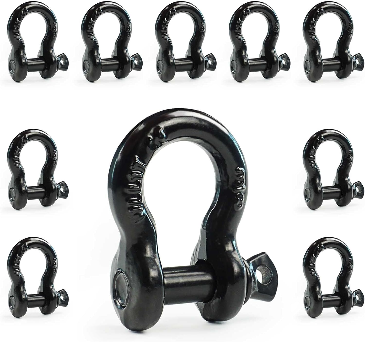 3/8 Inch D Ring Shackles for Heavy Duty Towing and Hauling