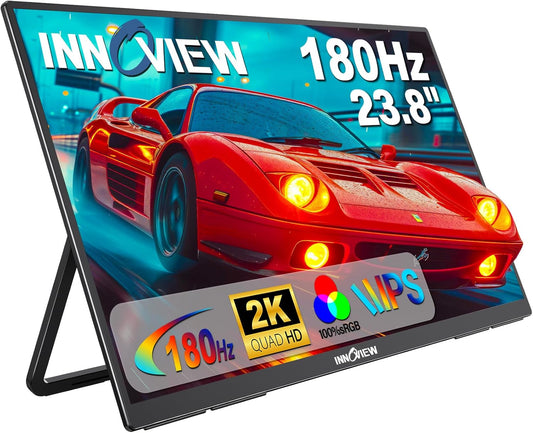 InnoView 2K 180Hz Portable Gaming Monitor - Enhanced Gaming Experience