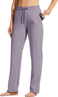 Willit Women's Cotton Sweatpants for Yoga and Lounge Comfort