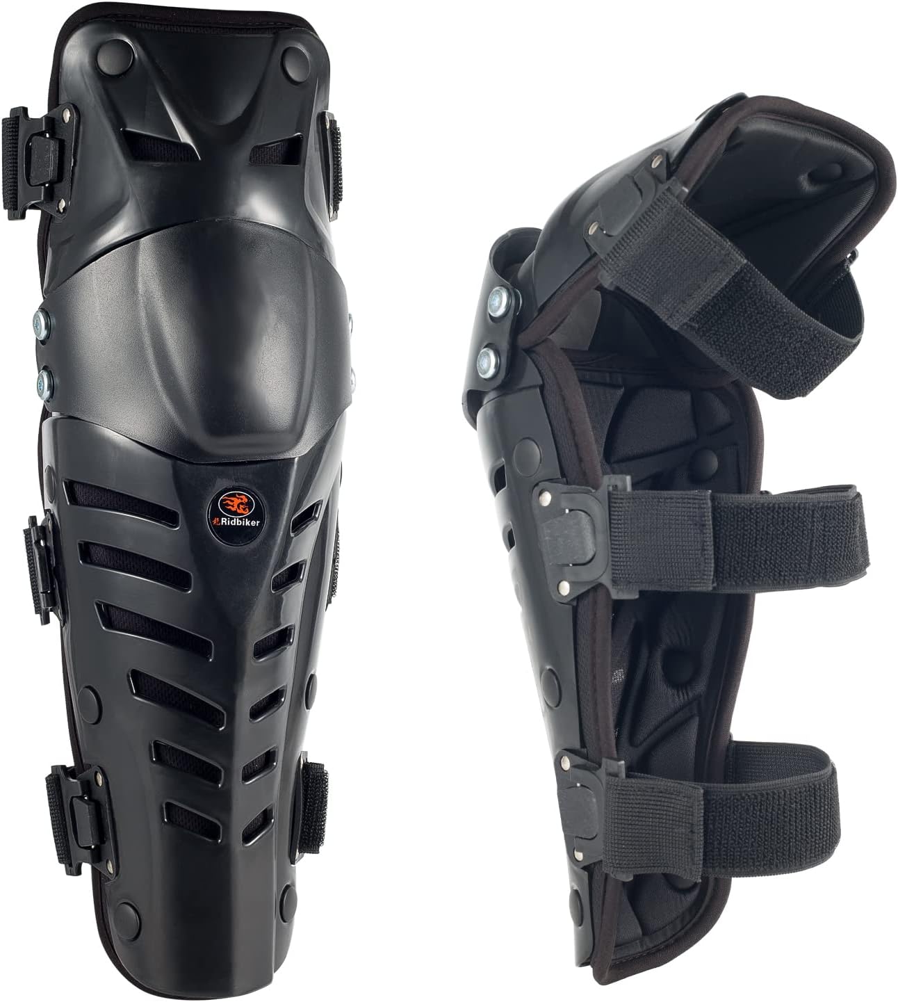 Movable Knee Shin Guard Pads for Motorcycle Cycling Racing Gear