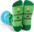 I'd Rather Be Funny Socks For Men & Women - Comfortable Crew Socks