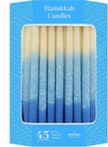 Dripless Deluxe Tapered Pastel Menorah Candles by Dreidel