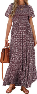 Floral Maxi Dress for Women 2025 - Casual Summer Style