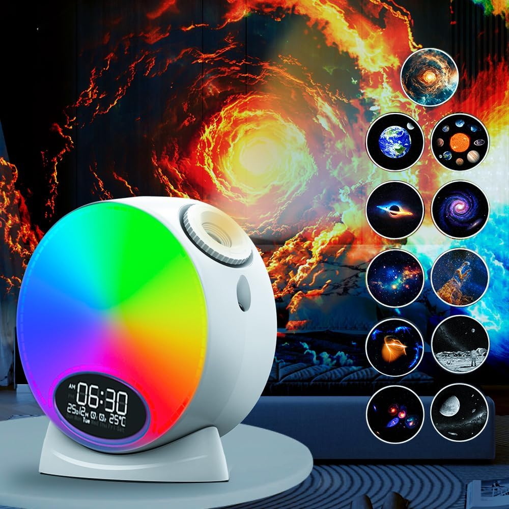 Transform Your Space with HD Galaxy Star Projector!