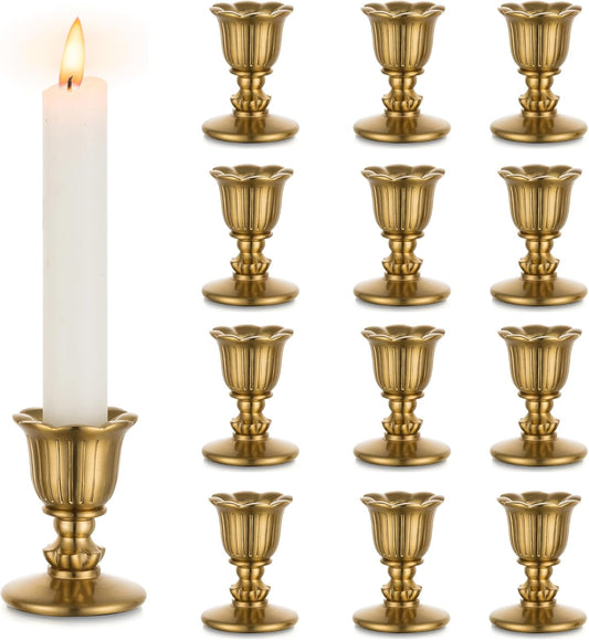Vintage Brass Candlestick Holders for Elegant Home Decor