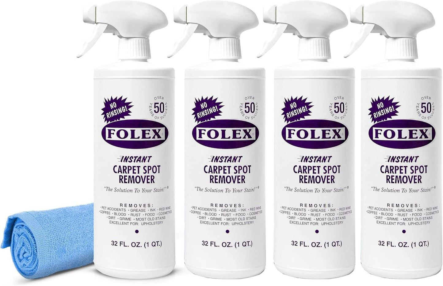FOLEX Instant Carpet Spot Remover for Stains and Dirt Removal