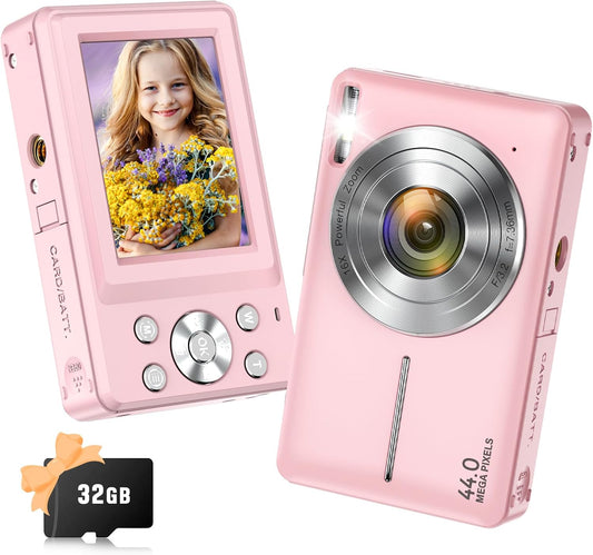 Jukanur FHD Kids Camera with 16X Zoom