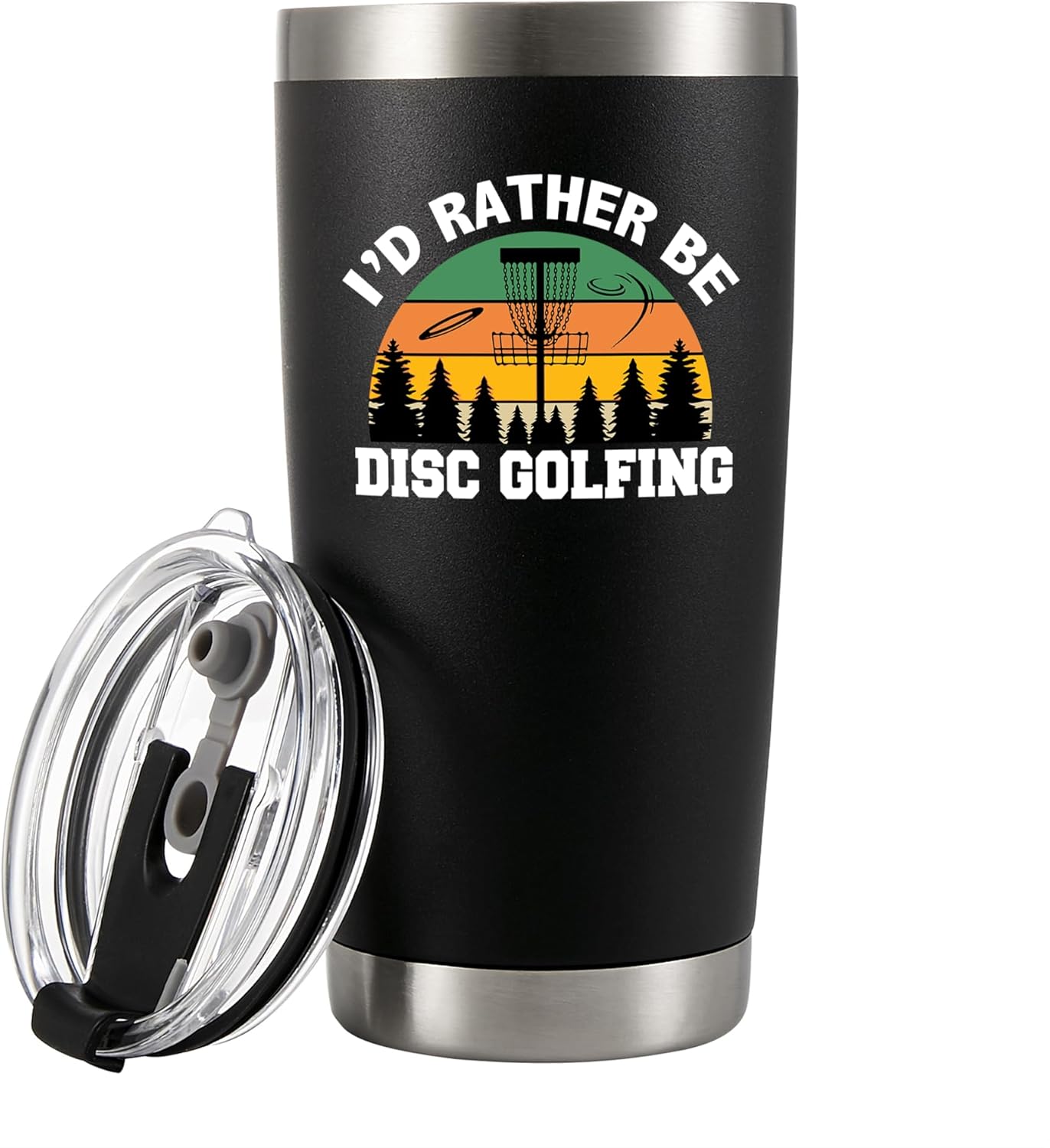 Panvola Vacuum Insulated Tumbler - Disc Golf Lover's Delight!