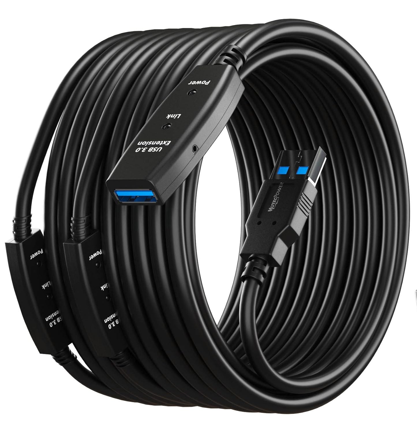 65 Feet Active USB Extension Cable 3.0 for High-Speed Data