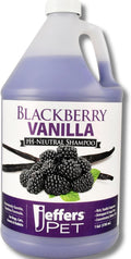 Blackberry Vanilla Pet Shampoo 1 Gallon - Gentle Tearless Formula