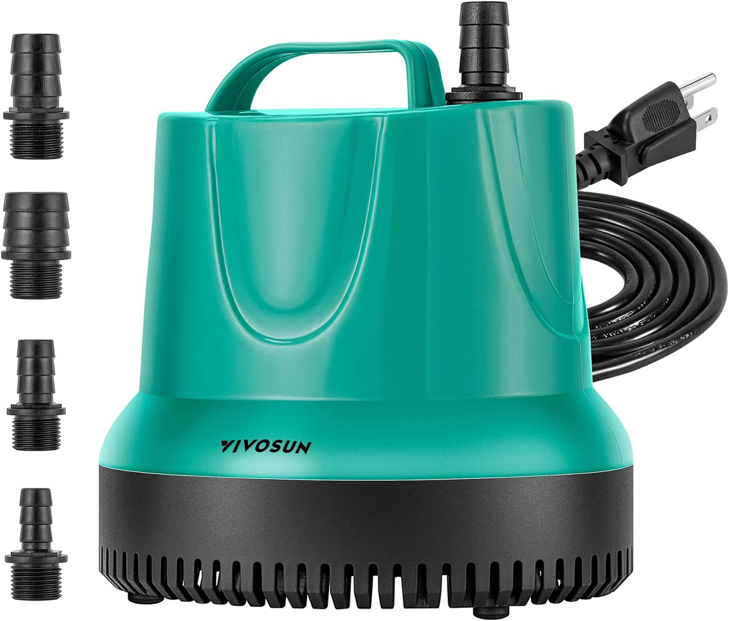 VIVOSUN 1150GPH Submersible Pump for Fish Tank and Pond Use