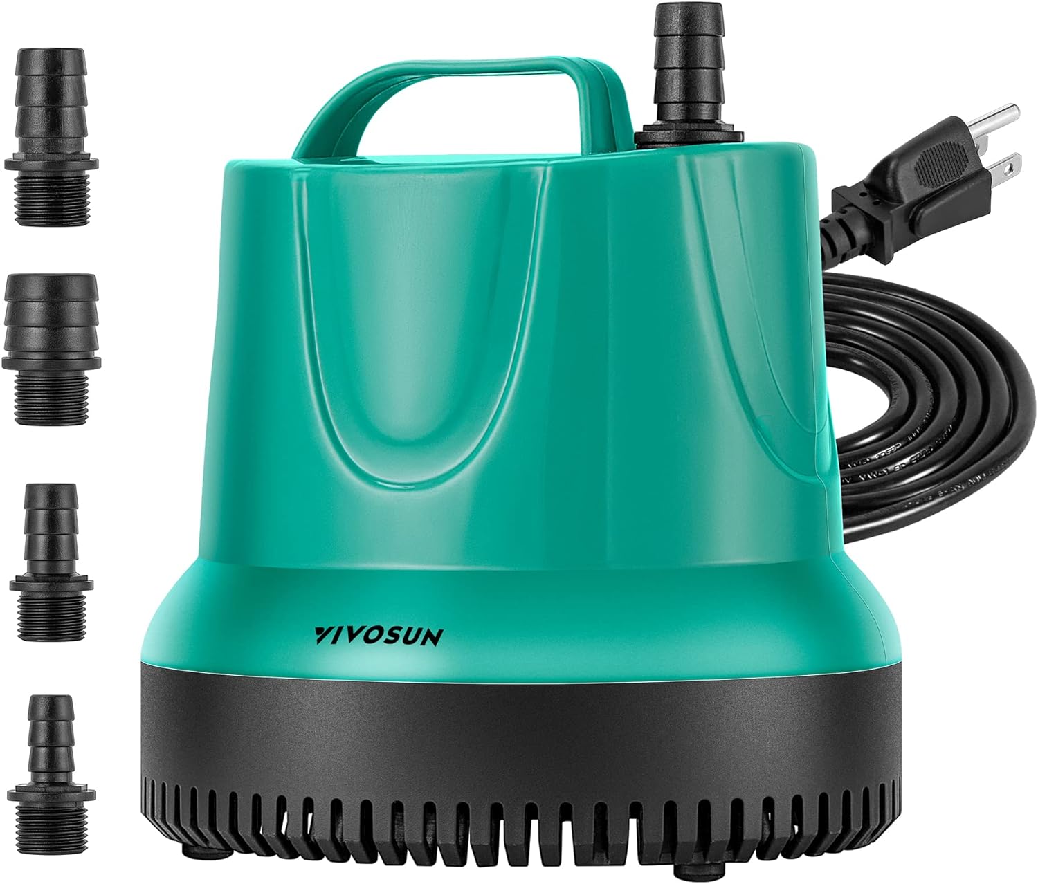 VIVOSUN 1150GPH Submersible Pump for Fish Tank and Pond Use