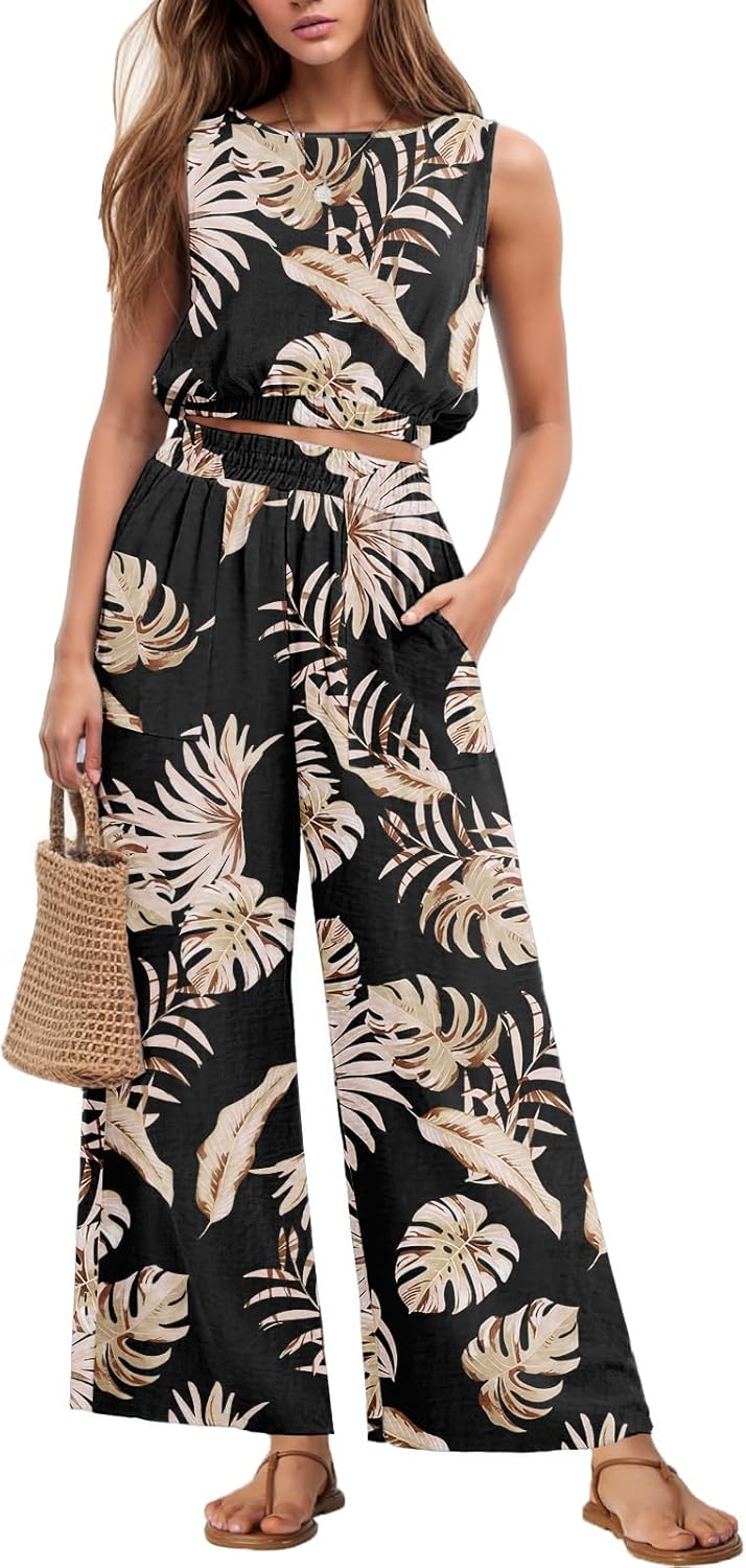 GRECERELLE Two Piece Sets for Women Stylish Summer Tracksuits