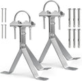 SS304 Antenna Wall Mount 9 in Heavy-Duty Stand Off - Windproof Support