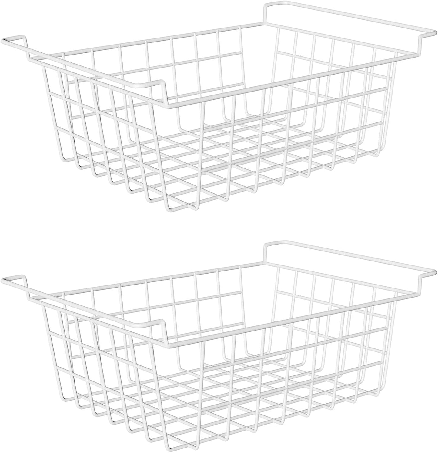 Orgneas 17.5 in Chest Freezer Organizer Bins for Efficient Storage
