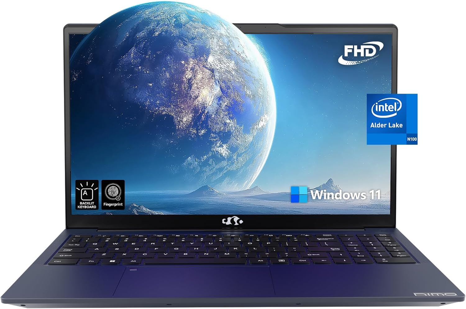 NIMO 15.6 FHD Student Laptop with Intel Pentium N100 Power