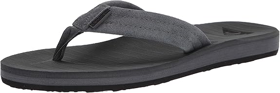 Quiksilver Men's Carver Suede 3 Point Flip Flop Sandal Review