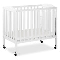 3-in-1 Portable Folding Mini Baby Crib - Converts to Changer & Playpen