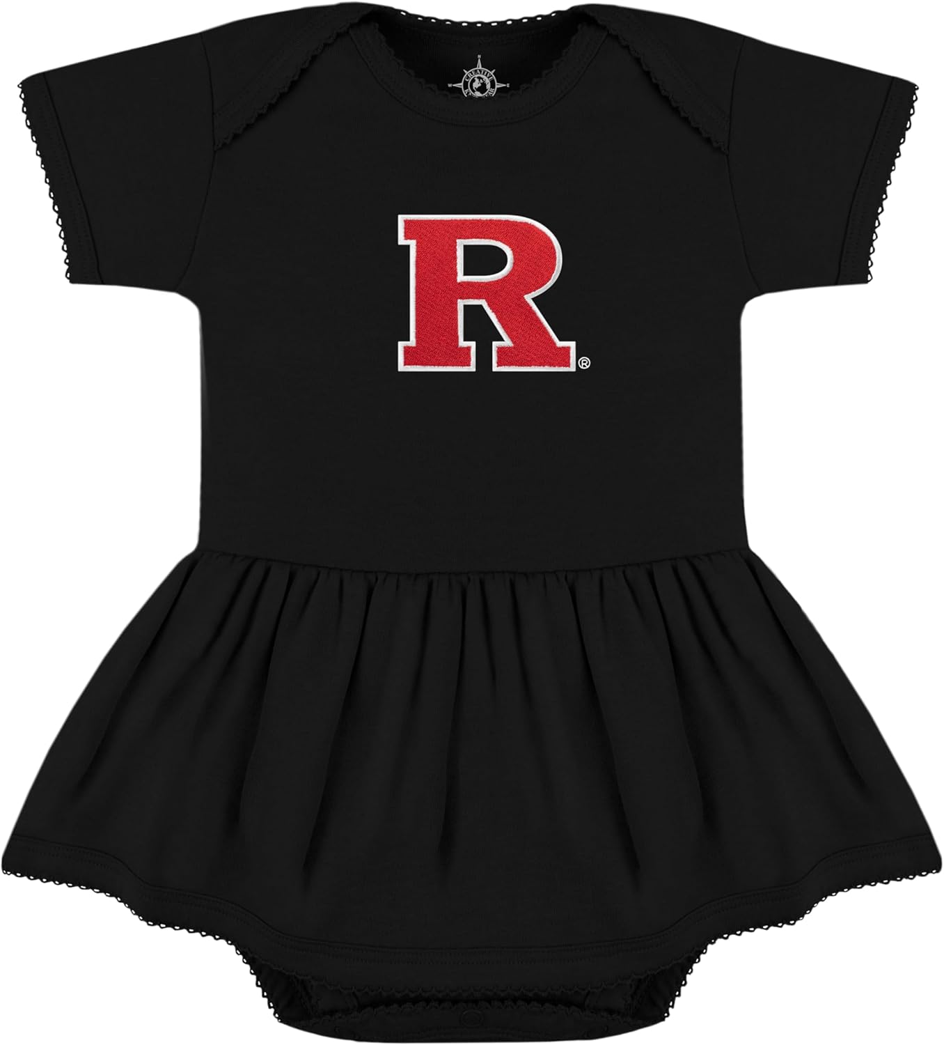 Creative Knitwear College Baby Picot Bodysuit Dress for Girls
