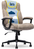 Serta Eco Office Chair: Plush Comfort & Lumbar Support