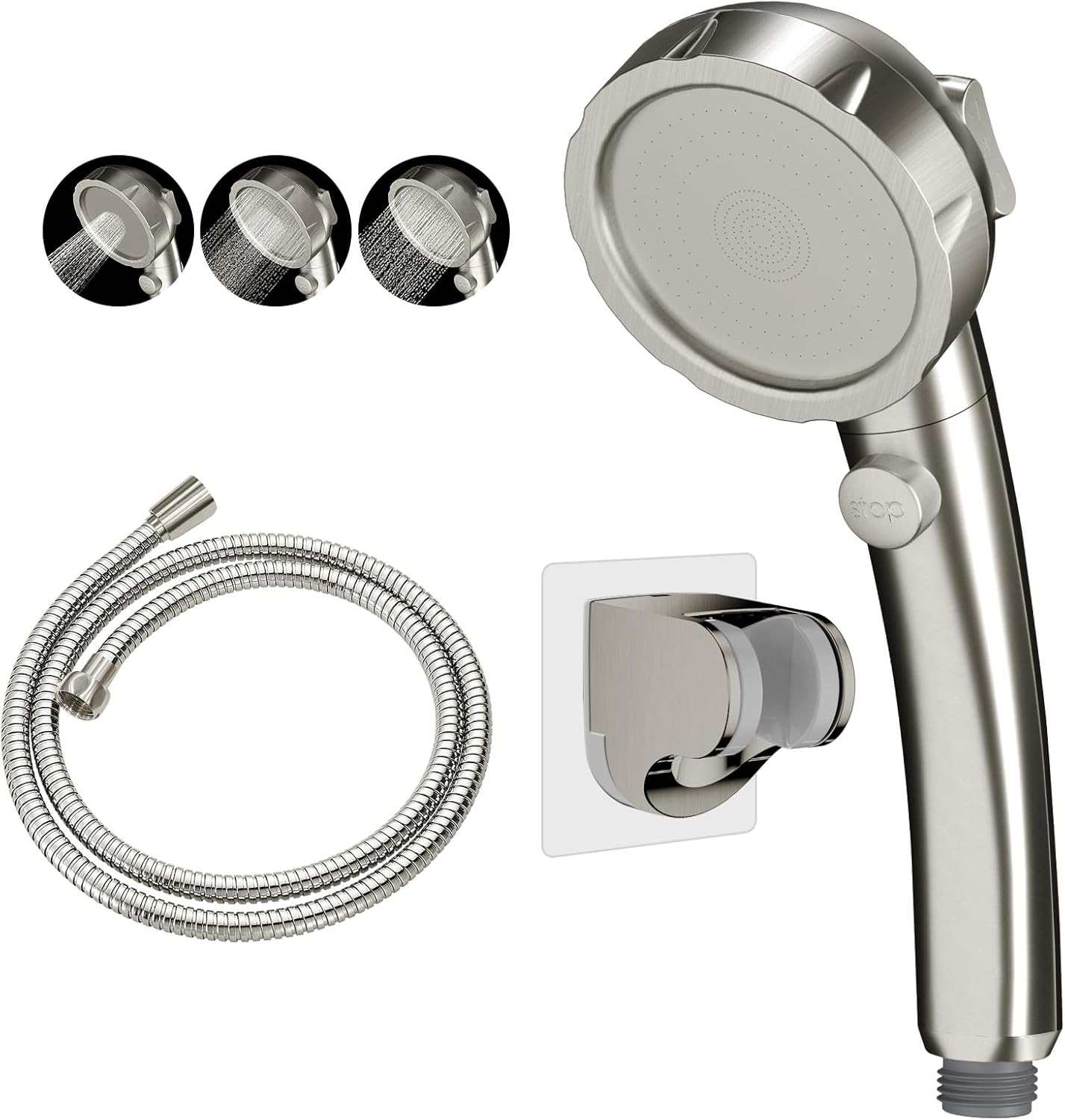 KAIYING High Pressure Handheld Shower Head with ON/OFF Switch