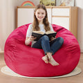 Homguava 2FT Bean Bag Chair with Memory Foam for Comfort
