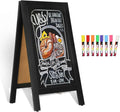 4 THOUGHT A-Frame Chalkboard 40in x 20in - Double-Sided Magnetic Easel