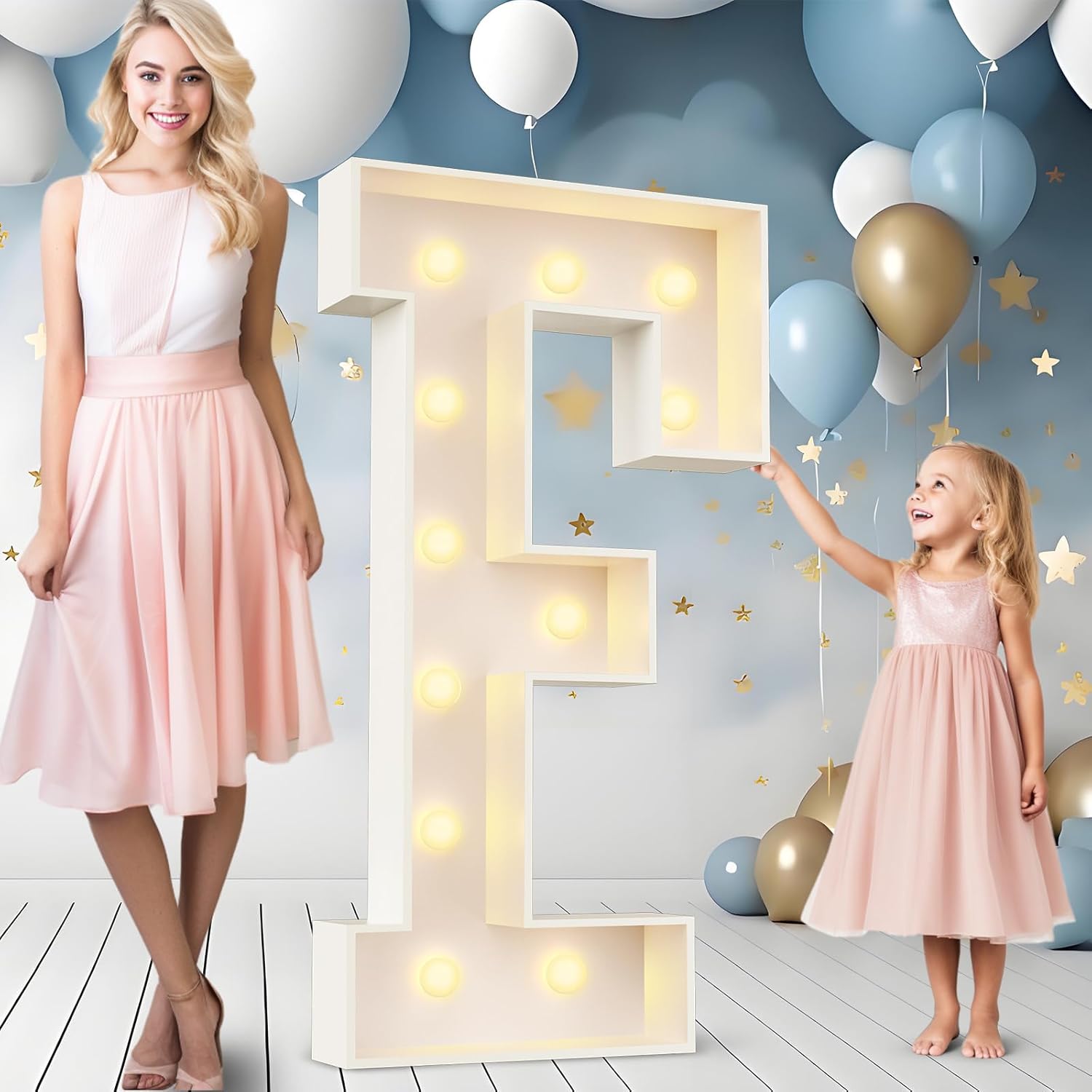 Ledido 4FT Marquee Light Up Letters for Party Decoration